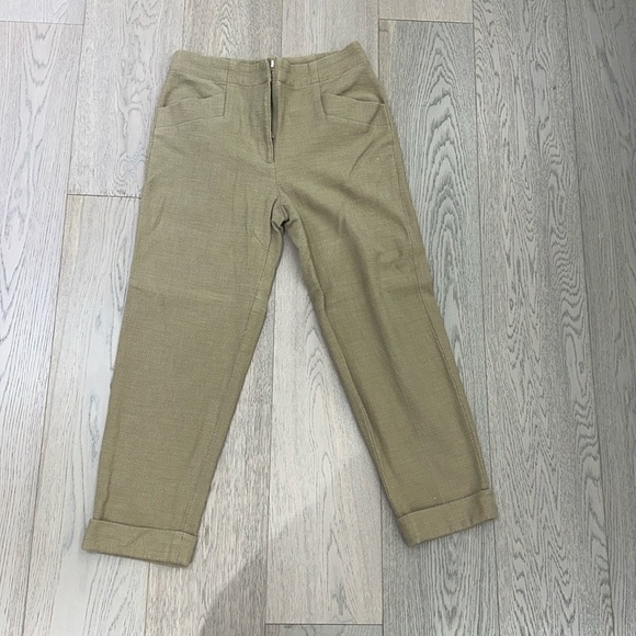 Club Monaco ankle/capri pants in Camel colour - Picture 1 of 2